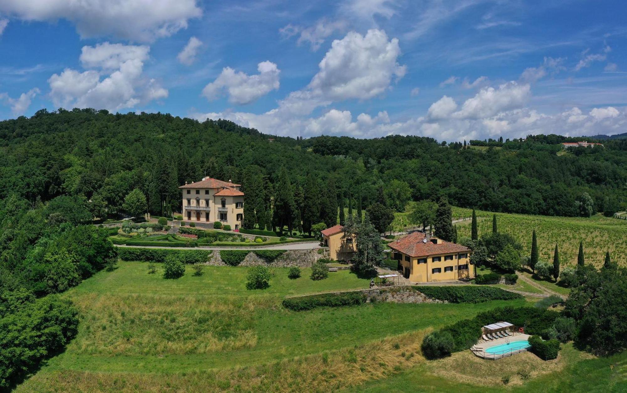 Villa Ortaglia Estate Vaglia  ภายนอก รูปภาพ